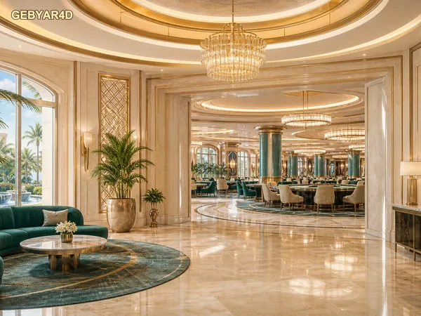 Contoh navigasi menu di lobby gebyar4d